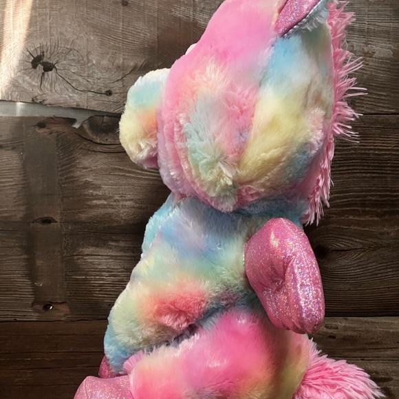 LiL Peepers Pink Yellow Blue Big Eyes Stuff Animal Toy - Picture 3 of 6